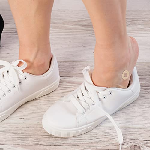 Bunion Plasters Corn Plasters Pads for Feet 30 Pcs Soft Corn Cushions Latex Foam Corn Plasters for Feet Self Adhesive Callus Pads Corn Pad Anti C
