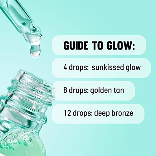 Isle of Paradise Face & Body Self-Tanning Drops 10ml, Medium