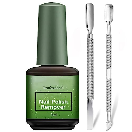 Gel Nail Polish Remover Effective Gel Polish Remover, Easily Quickly Soak off Gel Polish in 2-5 Minutes, No Need for Foil, Soaking or Wrapping, D