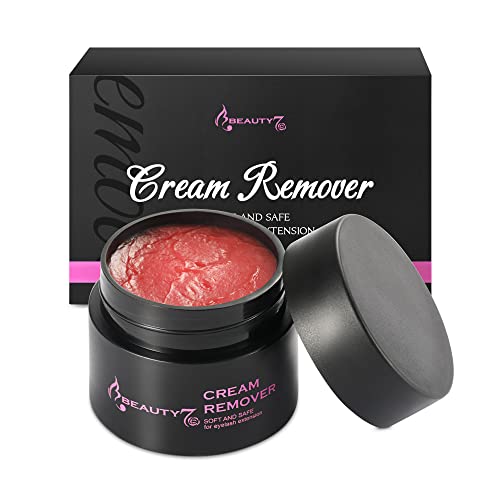 Eyelash Extension Remover Cream 5g for Individual Semi-Permanent False Lash Color White Beauty7