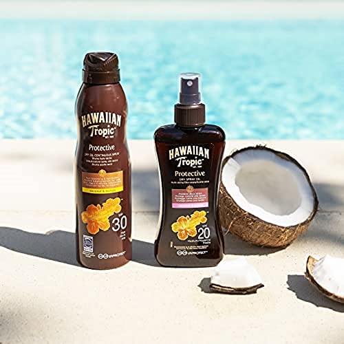 HAWAIIAN TROPIC - Protective Dry Oil Spray SPF 20 | 200ml