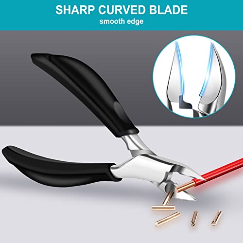 Toe Nail Clippers for Thick Nails for Elderly, 4PC Toenail Clipper for Men Professional Ingrown Toenail Tool Sharp Nail Clippers with Nail File C