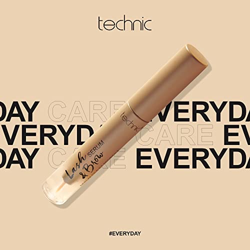 Technic Lash & Brow Serum - Nourishing Formula to Condition & Enhance Natural Lashes & Brows - Vegan and Cruelty Free