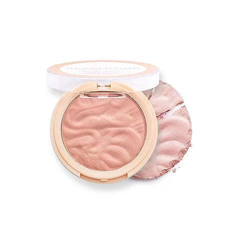 Makeup Revolution, Blusher Reloaded, Face Blusher, Highly Pigmented, All Day Wear, Peaches & Cream, 7.5 g