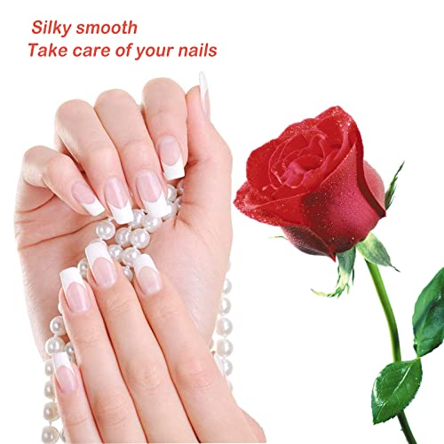Cuticle Oil Pen for Nail Care, Nail Oil Pen Rose Nail Oil Hand & Nail Treatment Pedicure (Rose)