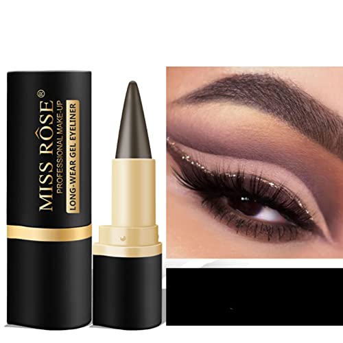 Black Eyeliner,Eyeliner Pencil Long Lasting, Quick Dry Waterproof Smudge Proof Makeup, Face Painting,Suitable For All Eye Shapes Eye Liner And Bo