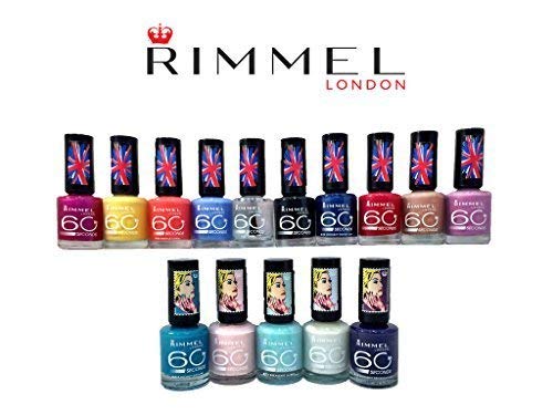 Beautynstyle Rimmel London 60 Second Rita Ora Super Shine Nail Polish Assorted Set Of 15