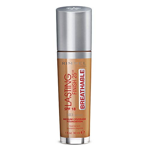 Rimmel London Lasting Finish Breathable Foundation, Spf 20, 101 Classic Ivory