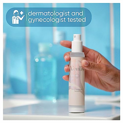 Gillette Venus Skin Care Daily Soothing Serum, 50 ml, Specifically Designed For Pubic Hair & Skin with A PH Balance