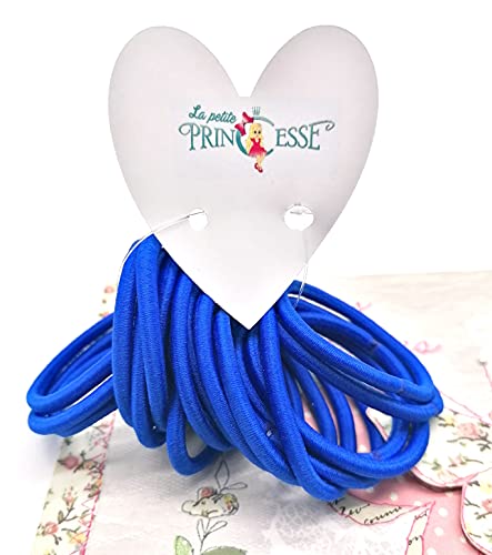 La Petite PrincesseThick red hair bobbles Red Hair bands, School Uniform Red Hair Elastic Bands Ponytail Holders Hair Bands Hair Bobbles for Wome