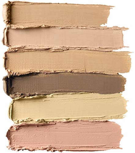 NYX Professional Makeup Colour Correcting Palette, Colour Concealer Makeup Palette, 6 creamy blendable shades