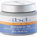 IBD Hard Led/UV Builder Gel, Pink, 2 oz