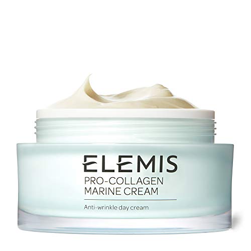 ELEMIS Pro-Collagen Marine Cream, Anti-Wrinkle Daily Face Moisturising Lotion, Hydrating Ultra-Light Gel-Cream Day Moisturiser Leaves Skin Smooth