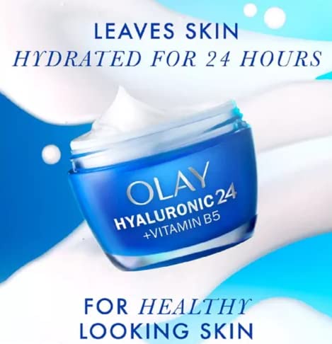 Olay Regenerist Hyaluronic24 + Vitamin B5 Day Gel, Fragrance Free, 50ml (pack of 1)