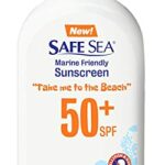 Safe Sea SPF50+ Sting Blocking Sunscreen | 120ml Bottle | For Sensitive Skin | Anti Jellyfish Sting Protective Lotion | Coral Reef Safe