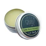 Vegan Lemon Balm and Peppermint Lip Balm - all natural, coldsore prevention, palm oil free, cruelty free, plastic free, moisturising lip balm, ha