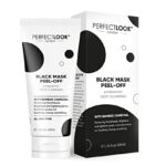 Perfect Look London Peel Off Face Masks, Intensive Purifier, Bamboo Charcoal Fighting Formula for Blackhead Removal and Deep Skin Clean, Carbon A