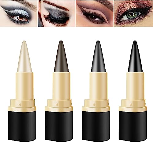 Black Eyeliner,Eyeliner Pencil Long Lasting, Quick Dry Waterproof Smudge Proof Makeup, Face Painting,Suitable For All Eye Shapes Eye Liner And Bo