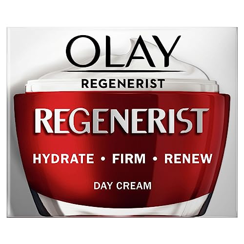 Olay Regenerist Day Face Cream, Unique Formula With Vitamin B3 & Niacinamide, Instantly Hydrates For 24H 50ml