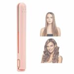 Mini Dual-Purpose Curling Iron, 2 in 1 Mini Hair Straightener and Mini Hair Curler, Mini Straighteners Small Travel Curling Iron Ceramic Mini Hai