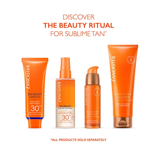 Lancaster Golden Tan Maximizer After Sun Lotion 400ml | Natural Tan Accelerator | Soothing | Cooling | After Sun For Body