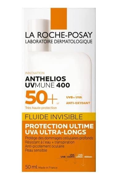 La Roche-Posay Anthelios UVmune 400 Invisible Fluid SPF50+ Fragrance Free 50ml