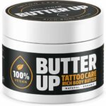 Butter Up Tattoo Aftercare - Heals & Brightens Tattoos, Vegan, Natural, Organic, Cruelty Free, Rich Creamy Body Butter 100ml