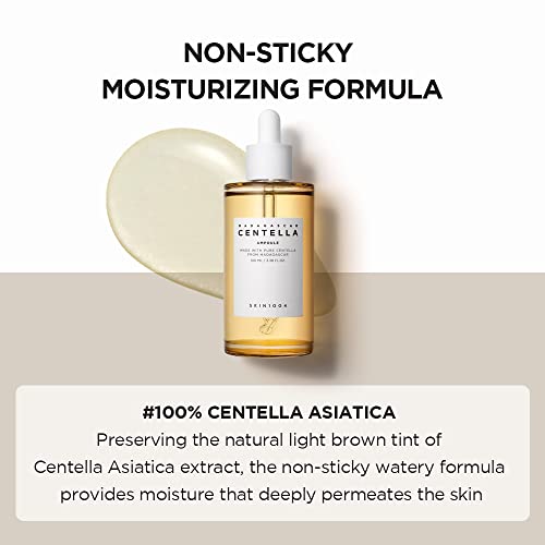 Skin1004 Madagascar Centella Asiatica 100 Ampoule (100ml or 3.38 floz) / Facial Serum / 100% Centella Asiatica Extract/For soothing sensitive and