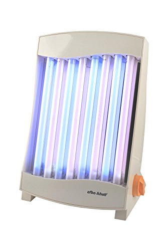 Efbe-Schott Wellness Face Lamp with 8 Tubes, 150 W, Includes 2 Protective Eye Goggles, Peach/White, SC GB 838 C N