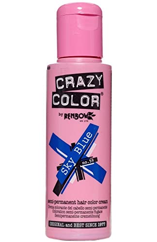 Renbow Crazy Color Semi Permanent Hair Color Cream Platinum No.28 100ml