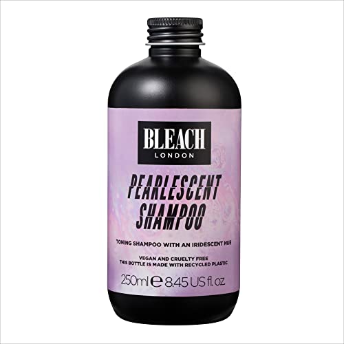 BLEACH LONDON - Pearlescent Shampoo - High Pigmented Pink-Purple Rinse, Vegan, Cruelty Free, colour Protected Clean, colour Depositing Formula, 2