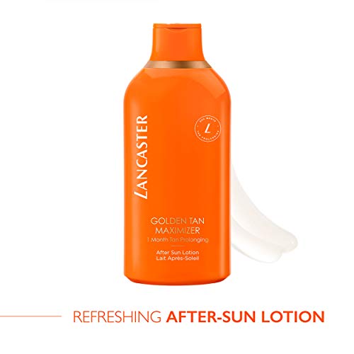 Lancaster Golden Tan Maximizer After Sun Lotion 400ml | Natural Tan Accelerator | Soothing | Cooling | After Sun For Body