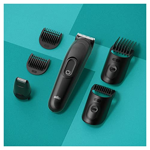 Braun 6-in1 All-in-One Style Kit Series 3, Male Grooming Kit With Beard Trimmer, Hair Clippers & Precision Trimmer, With Lifetime Sharp Blades, G