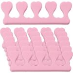 24 Pcs Sponge Toe Separators, Toe Dividers Spacer Finger Separators for Men Women Nail Art Pedicure Manicure Polishing Coating Gel Painting Beaut