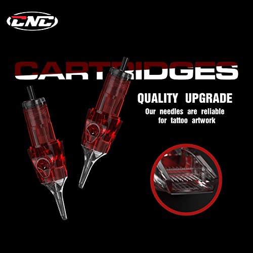 CNC 20Pcs Tattoo Cartridges Needles Disposable Mixed #10 Bugpin Round Liner Cartridge 3RL 5RL 7RL 9RL Tattoo Needles EN04X-20KIT-D