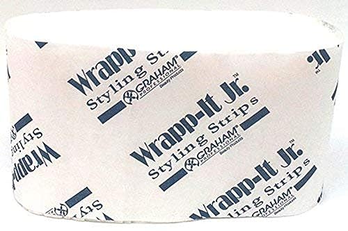 Graham Professional Beauty Wrapp-It White Styling Strips 40 styling strips