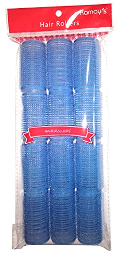 Medium Size Hair Rollers Curlers Self Grip Holding Rollers Hairdressing Curlers Hair Design Sticky Cling Style For DIY Or Hair Salon By Kamay's (