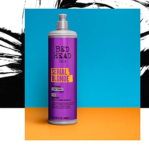 Bed Head by TIGI - Serial Blonde Conditioner - Ideal for Natural and Coloured Blonde Hair - 600ml