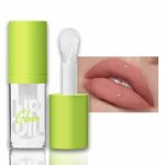 Plumping Lip Oil, Lip Gloss Crystal Jelly Lip Care Oil Moisturizing Lip Gloss Long Lasting Lip Balm, Liquid Lipsticks, High-Shine, Plumps, Hydrat