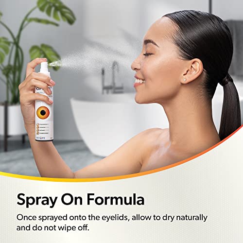 Optase Protect – A Preservative Free, Antibacterial Eye Spray for The Daily Hygiene of Eyelids, Eyelashes and Surrounding Skin - PH Neutral - 100