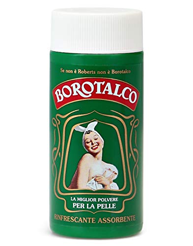 Borotalco Talcum Power, Mini Jar, Talcum Powder, Mini Talcum Powder Multipurpose Absorbing and Refreshing for Velvety Skin and Suitable for Men,