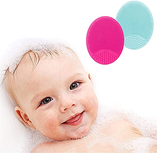 Silicone Facial Cleansing Brush Face Scrub Pads for Exfoliating, Anti-Aging Face Massage, Makeup Removal Brush for Sensitive,Dry, Oily All Skin T