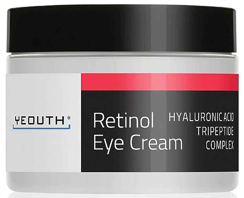 Retinol Eye Cream with Hyaluronic Acid, Face Eye Cream for Dark Circles and Puffy Eyes, Moisturising Eye Cream for Under Eye Bags, Under Eye Crea