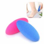 Foot Scrubber Sponge Buffer Pad Callus Remover for Feet, Heel Scrub Pedicure File Stone Exfoliator Tools for Dead Skin Removal 2Pcs
