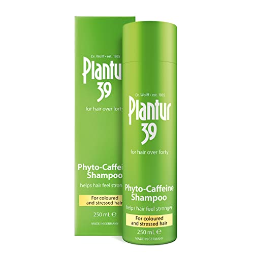 Plantur 39 Caffeine Shampoo Prevents and Reduces Hair Loss 250ml | For Couloured and Stressed Hair | Unique Galenic Formula Supports Hair Growth