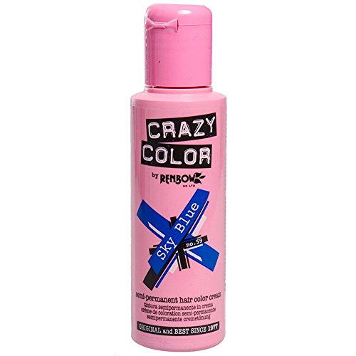 Crazy Color Hair Color Cream Number 68, Lime Twist 100 ml, (Pack of 1)