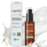 SPF Face Cream for Sun Protection - Vegan Face Sun Cream & Hydrating Moisturiser with SPF 15, Aloe Vera, Blackcurrant Extract & Monoi Oil - Capré