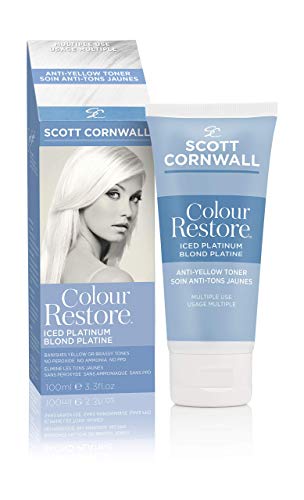 Colour Restore Iced Platinum Anti Yellow Hair Toner - Multiple Use -100ml