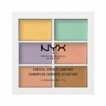 NYX Professional Makeup Colour Correcting Palette, Colour Concealer Makeup Palette, 6 creamy blendable shades
