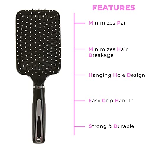 Hair Brush Hair Comb Anti Static Massage Comb Paddle Brush Vent Brush Hair Blow Dry Brush Tangles Hair Brush Women Hair Brush Hair Styling Brush